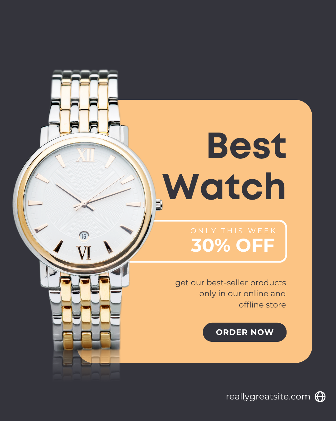 Brown Modern Watch Instagram Post (1080 x 1350 px) (1)